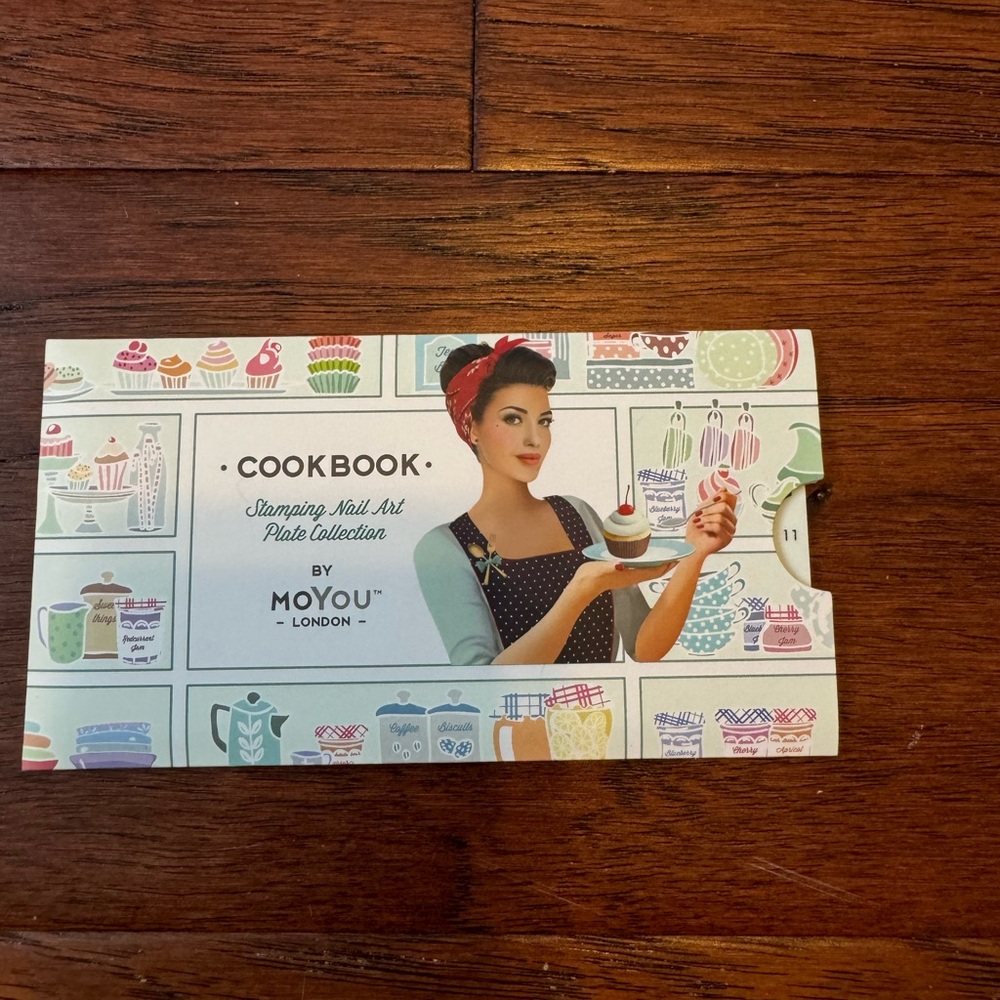 MoYou London Stamping Nail Art Plate Cookbook 11